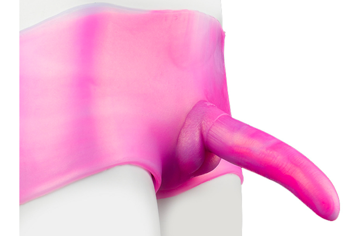 Quần Silicone Dương Vật Giả Nguyên Khối Bìu FAAK Tăng Kích Thước